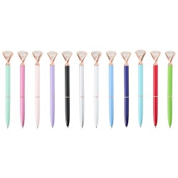 Caneta Metal Diamante Personalizada Caneta Metal Diamante Personalizada