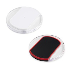 Carregador via Indução Formato disco Personalizado Carregador via Indução Formato disco Personalizado