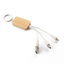 Chaveiro Bambu USB Personalizado