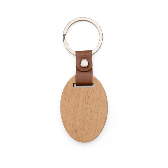 Chaveiro Madeira Oval Personalizado Chaveiro Madeira Oval Personalizado