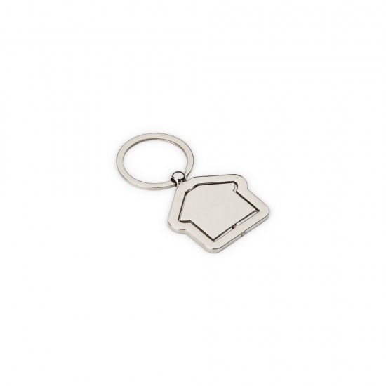 Chaveiro Metal Casa Promocional com Logo
