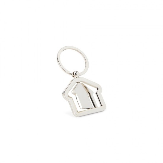 Chaveiro Metal Casa Promocional com Logo