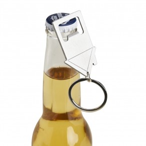 Chaveiro Casa Metal Abridor Personalizado