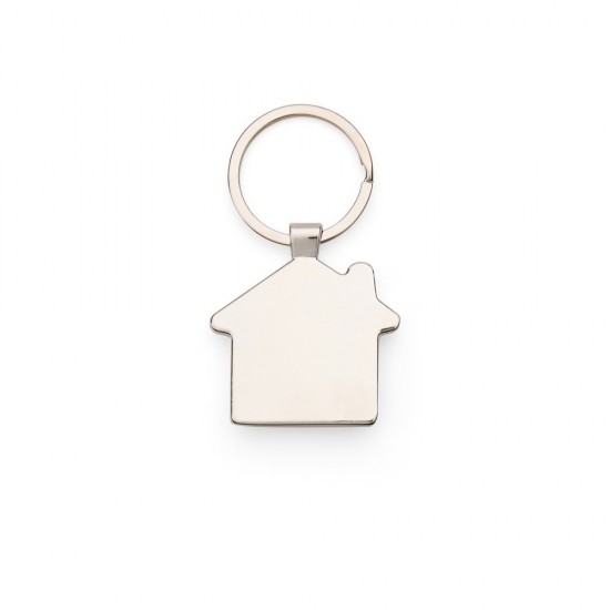Chaveiro Metal no Formato de Casa em Bambu Personalizado Chaveiro Metal no Formato de Casa em Bambu Personalizado