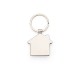 Chaveiro Metal no Formato de Casa em Bambu Personalizado Chaveiro Metal no Formato de Casa em Bambu Personalizado