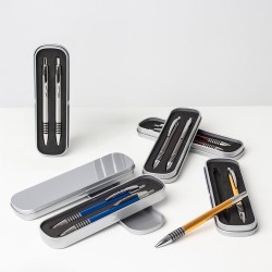 Conjunto Caneta e Lapiseira Metal Personalizada Conjunto Caneta e Lapiseira Metal Personalizada