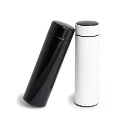 Garrafa Térmica 400ml com Display LED Personalizada Garrafa Térmica 400ml com Display LED Personalizada