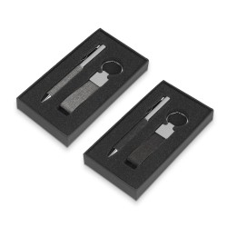 Kit Caneta e Chaveiro rPET Personalizada Kit Caneta e Chaveiro rPET Personalizada