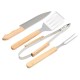 Kit Churrasco 4 Peças para Brindes com Logo Kit Churrasco 4 Peças para Brindes com Logo