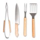 Kit Churrasco 4 Peças para Brindes com Logo Kit Churrasco 4 Peças para Brindes com Logo