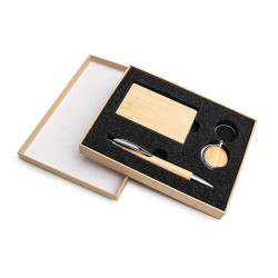 Kit Executivo Ecológico 3 Peças Personalizada Kit Executivo Ecológico 3 Peças Personalizada