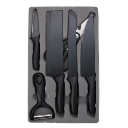 Kit Churrasco 6 Peças em Inox Personalizado Kit Churrasco 6 Peças em Inox Personalizado