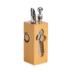 Kit Vinho 6 Peças Personalizado com Logo Kit Vinho 6 Peças Personalizado com Logo