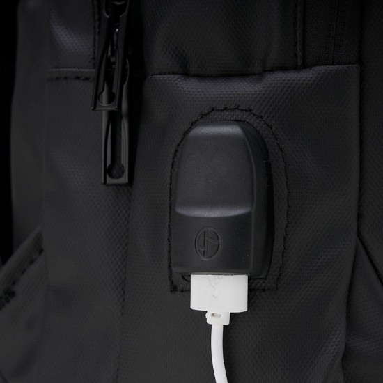 Mochila Couro Sintético USB 17 Litros Personalizada