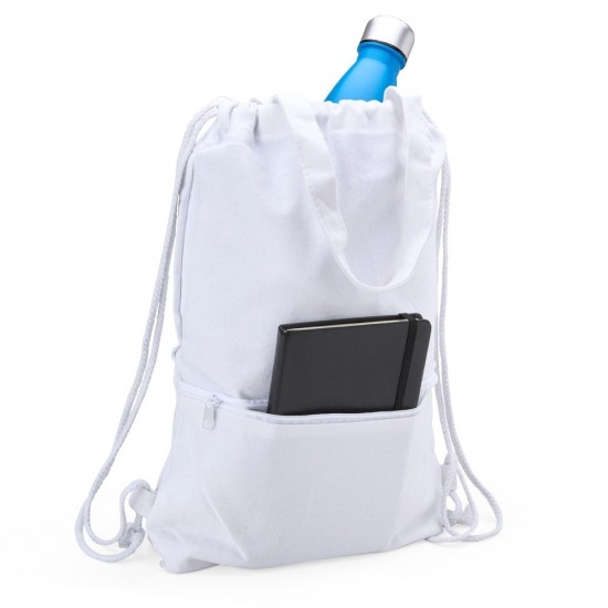 Sacola Tipo Mochila em Lona Promocional Sacola Tipo Mochila em Lona Promocional