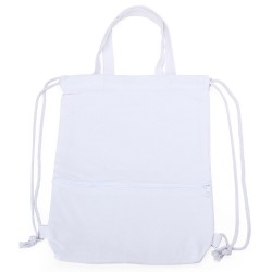 Sacola Tipo Mochila em Lona Promocional Sacola Tipo Mochila em Lona Promocional