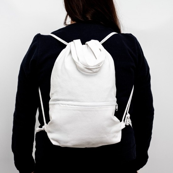 Sacola Tipo Mochila em Lona Promocional Sacola Tipo Mochila em Lona Promocional