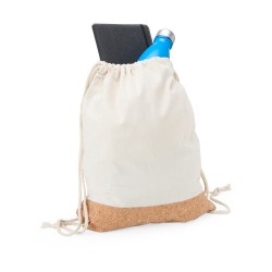 Mochila Saco de Lona e Cortiça Personalizada Mochila Saco de Lona e Cortiça Personalizada