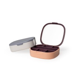 Porta-Joias com Espelho Personalizado Porta-Joias com Espelho Personalizado