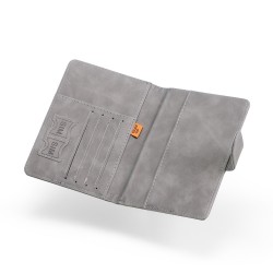 Porta Passaporte em Couro Sintético Personalizado Porta Passaporte em Couro Sintético Personalizado