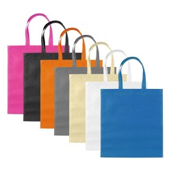 Sacola de TNT com Costura Termo Selada Personalizada Sacola de TNT com Costura Termo Selada Personalizada