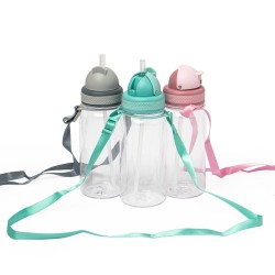 Squeeze Plástico com Alça, 420ml Personalizada Squeeze Plástico com Alça, 420ml Personalizada