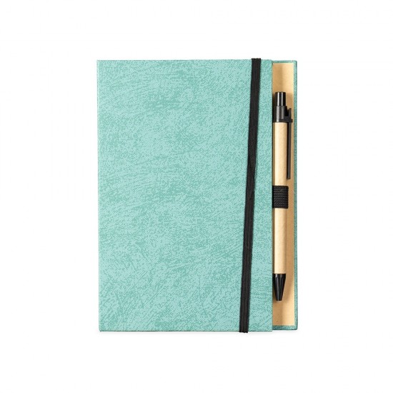 Bloco de Anotações com Autoadesivos e Caneta Personalizada