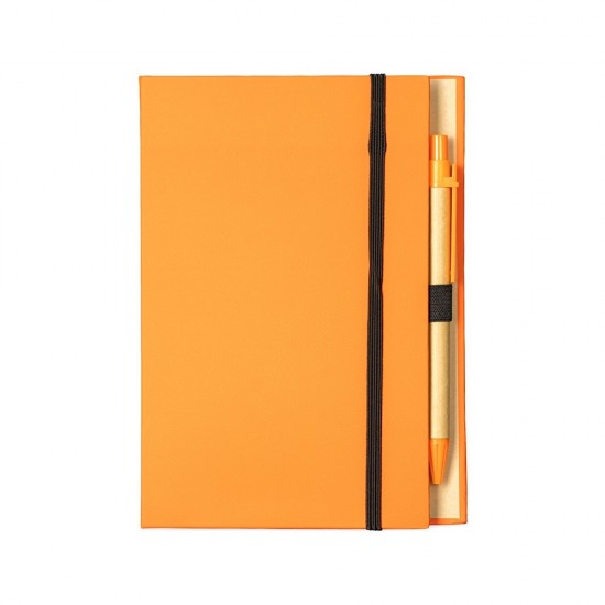 Bloco de Anotações com Autoadesivos e Caneta Personalizada