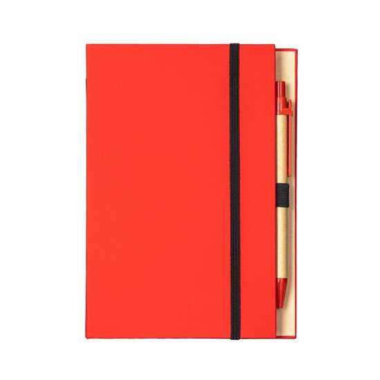 Bloco de Anotações com Autoadesivos e Caneta Personalizada