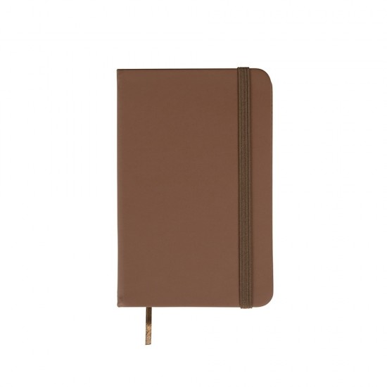 Caderneta Emborrachada sem Pauta Personalizada com Logo