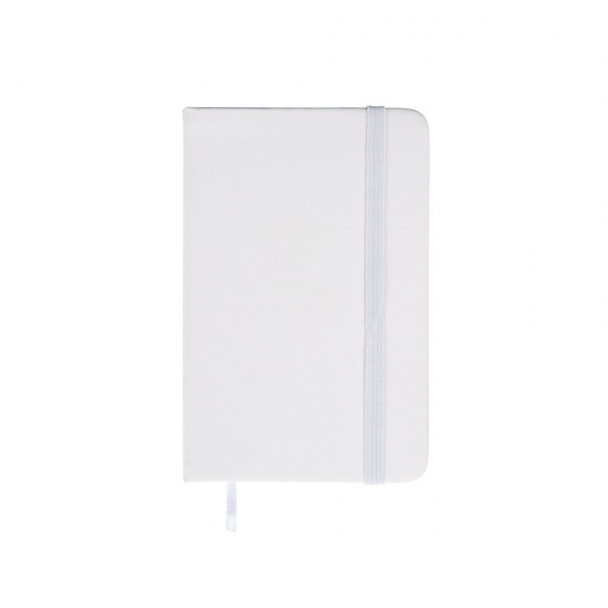 Caderneta Emborrachada sem Pauta Personalizada com Logo