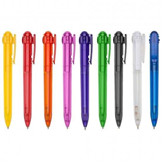 Caneta Plástica com Logo