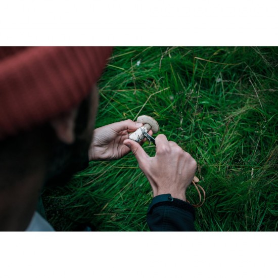 Canivete com Lâmina Metálica em Aço Inox e Cabo em Bambu Promocional