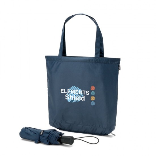 Guarda-Chuva 2 em 1 com Sacola de Compras Personalizado