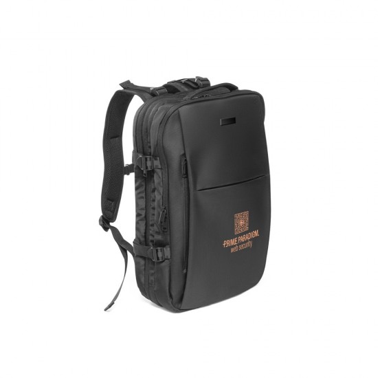 Mochila de Viagem em Poliéster Reciclado Promocional