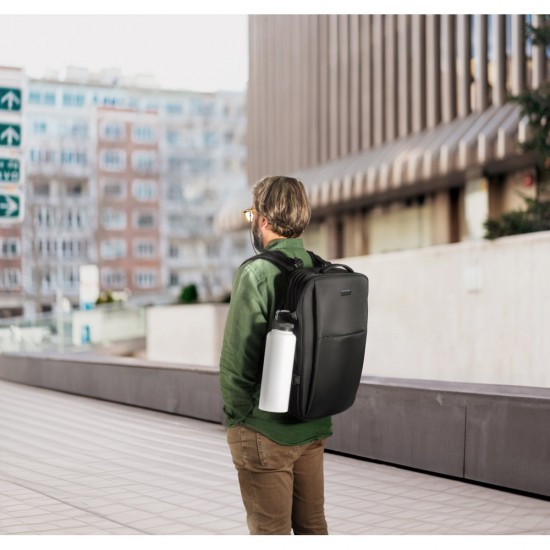 Mochila de Viagem em Poliéster Reciclado Promocional